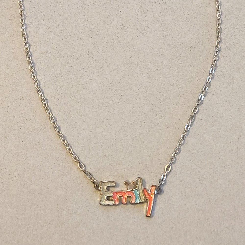 Disney Name Necklace "Emily"